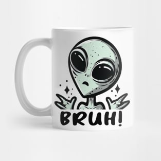 Bruh Alien Mug